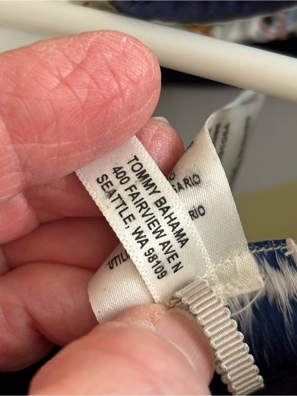 Tommy Bahama St. Lucia Boyfriend-Style Button-Down - Picture 12 of 13